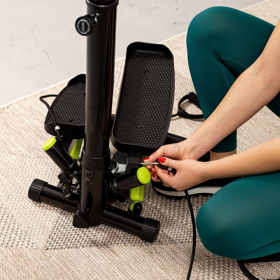 Swing Stepper mit dem Haltegrif