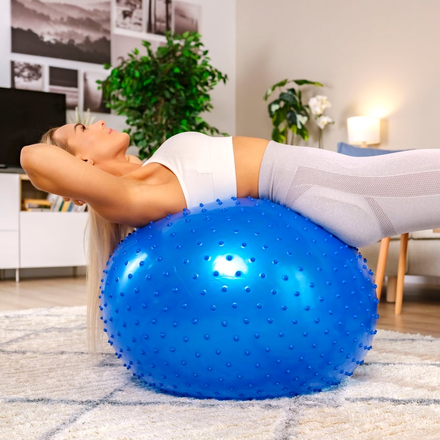 Piłka fitness z wypustkami 65cm