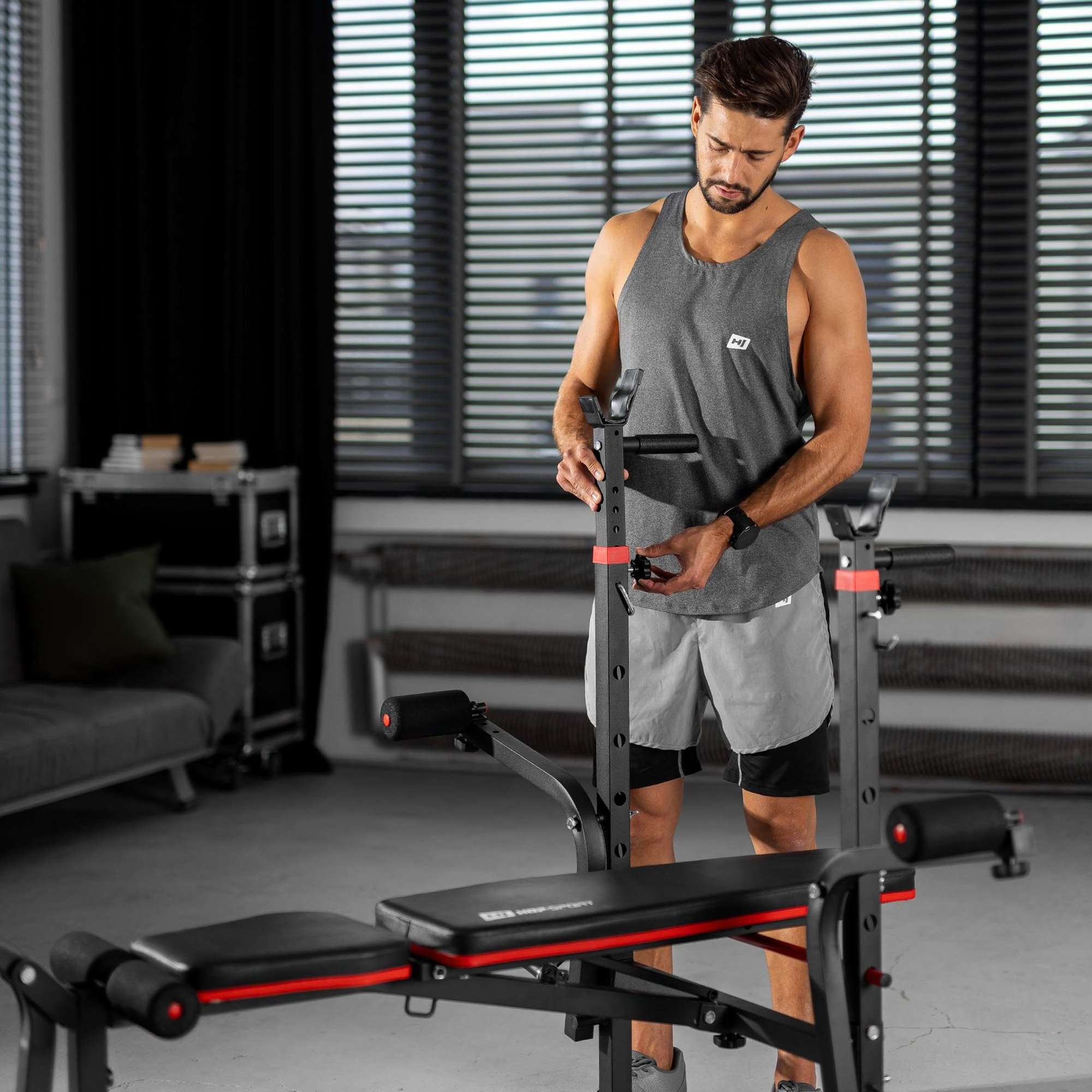 Halterbank van Hop-Sport