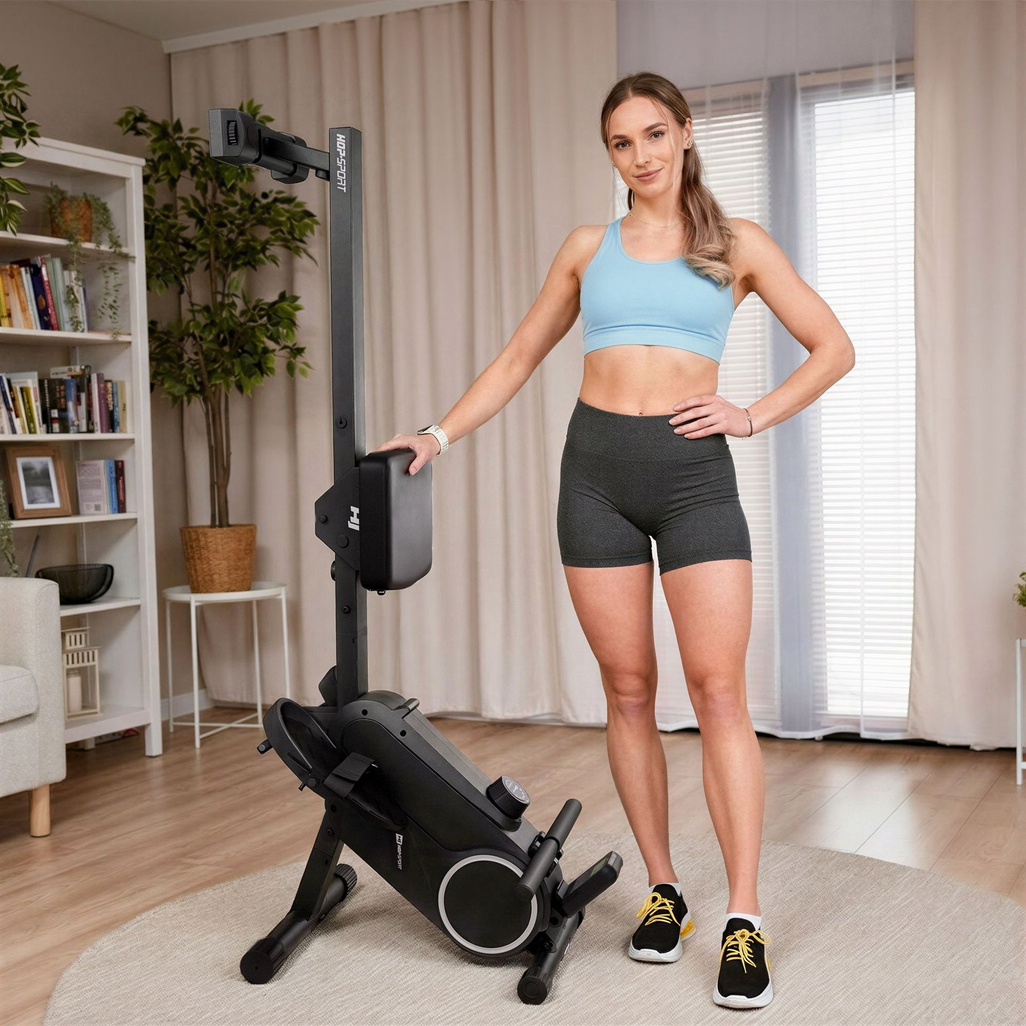 Model met roeitrainer Creek