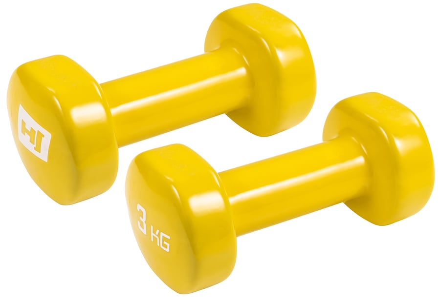 Kurzhantel 2er Set aus Vinyl 2x
