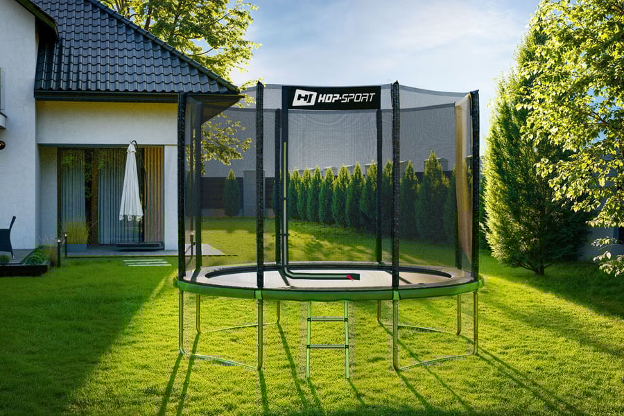 Trampolina 10FT z siatką zewnęt