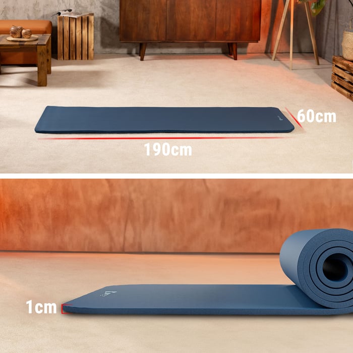 afmetingen van fitnessmat