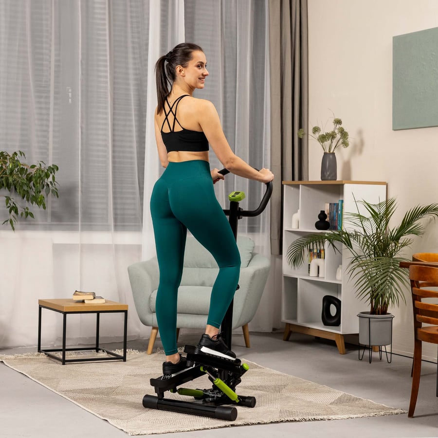 Swing Stepper mit dem Haltegrif