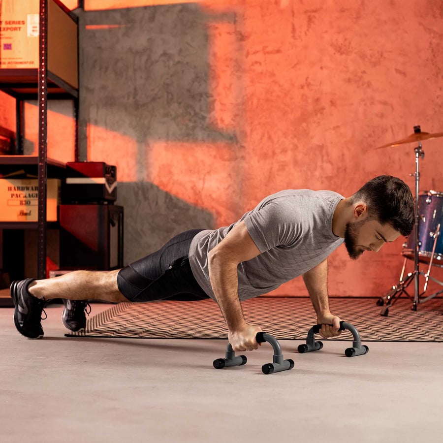 Liegestützgriffe aus Kunststoff