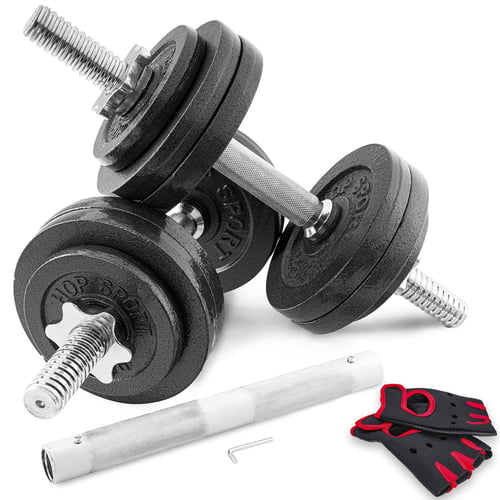 Gusseisen Kurzhantel-Set 2x15kg