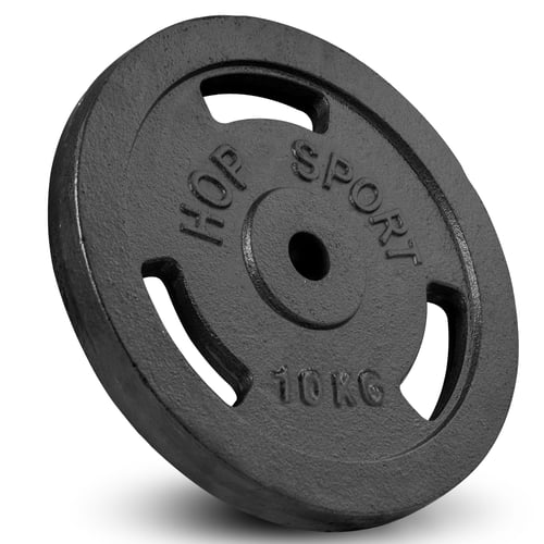 59kg Guss Hantelset Langhantel
