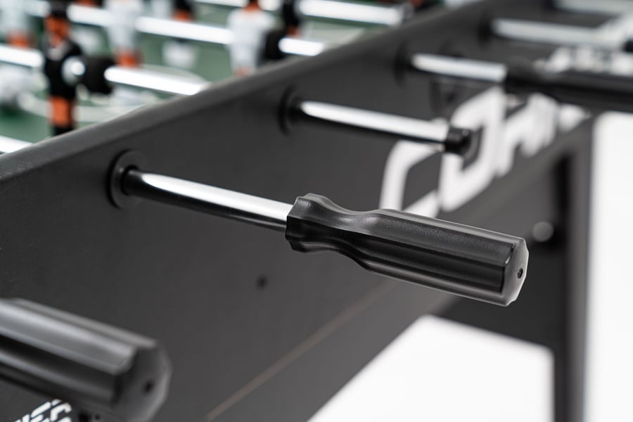 Tischkicker CORNER- schwarz-rot