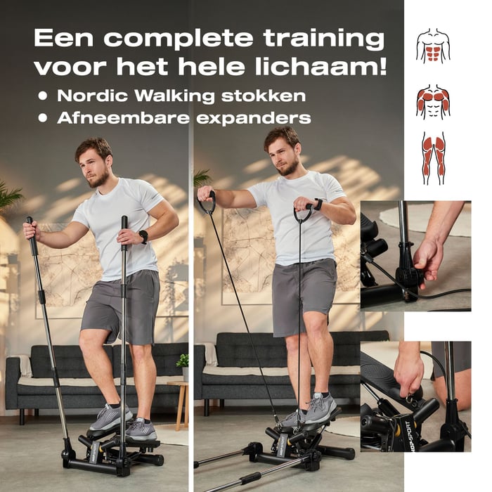 Thuisworkout met de HS-050S Norg stepper