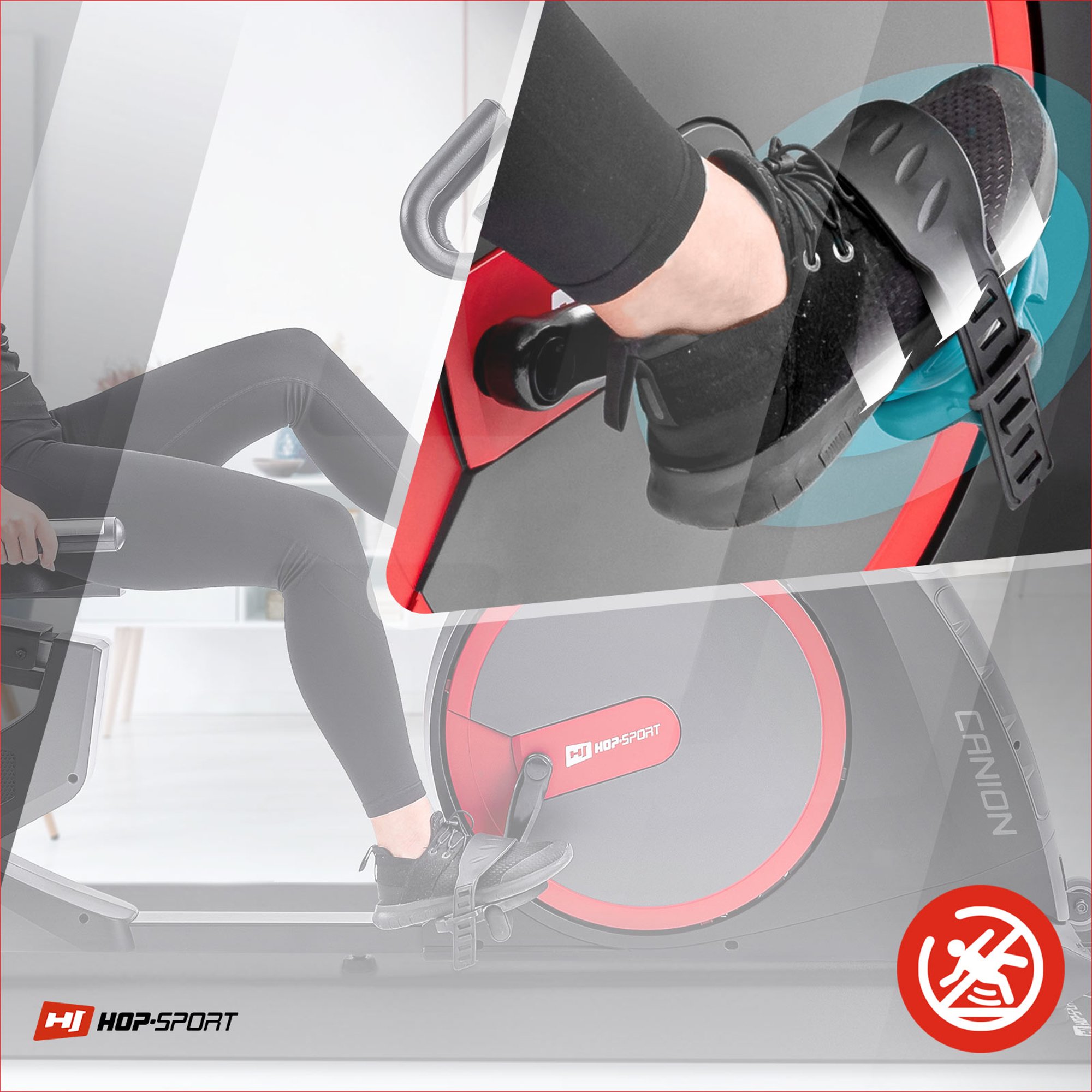 Antislip pedalen bij HS-300L Canion