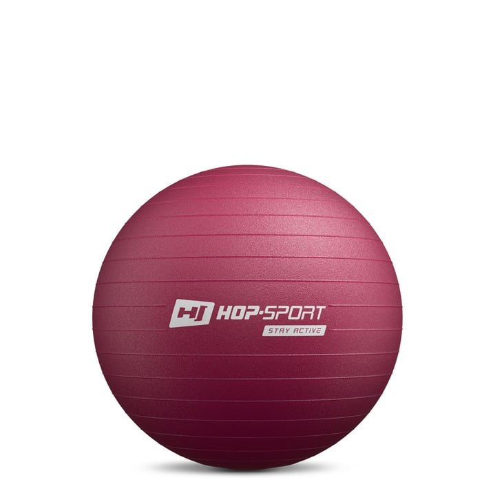 Paarse fitnessbal van Hop-Sport