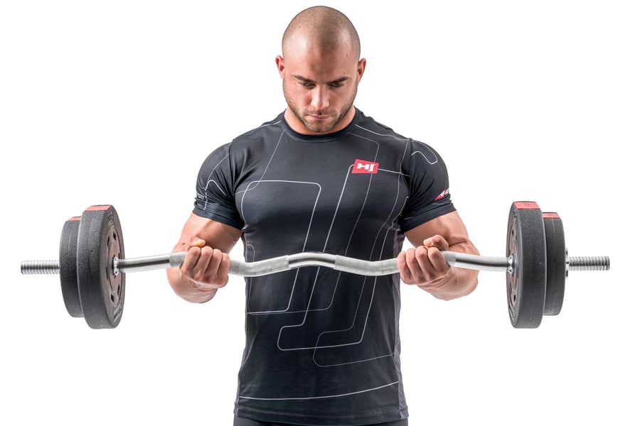 Hantelset 56 kg: SZ Stange, 2 K - 1