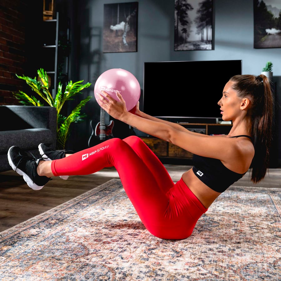 Piłka pilates 25cm HS-025PB cze