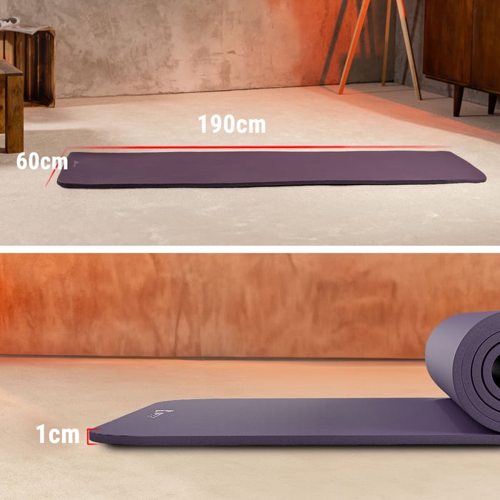afmetingen van de yogamat van Hop-Sport