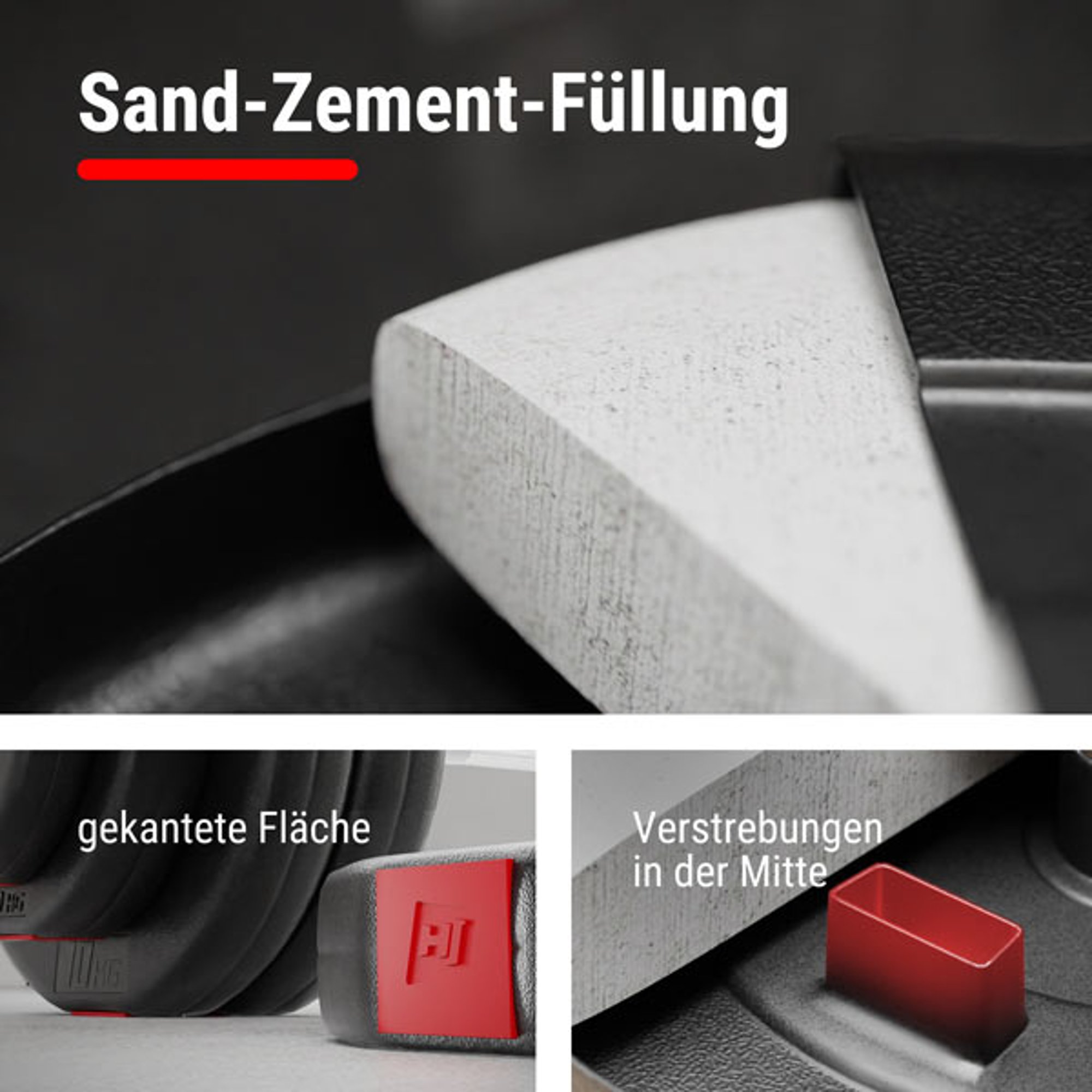 Bijzonderheden van de gewichten