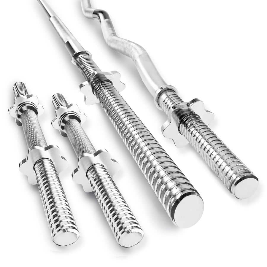 Guss Hantelset 76 kg SZ-Curlsta