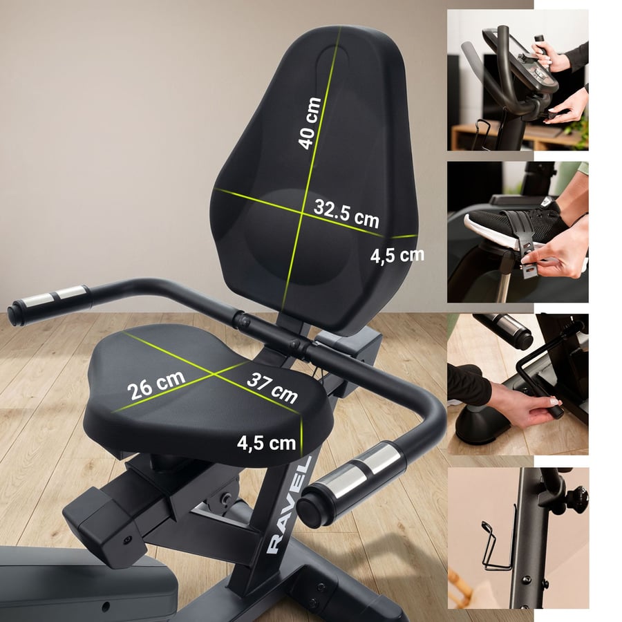 Rower leżący HS-120L Ravel Czar