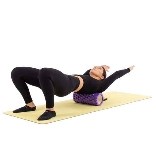 Faszienrolle mit Massagewellen