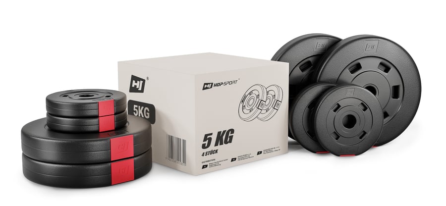 Kunststoff Hantelscheiben-Set E