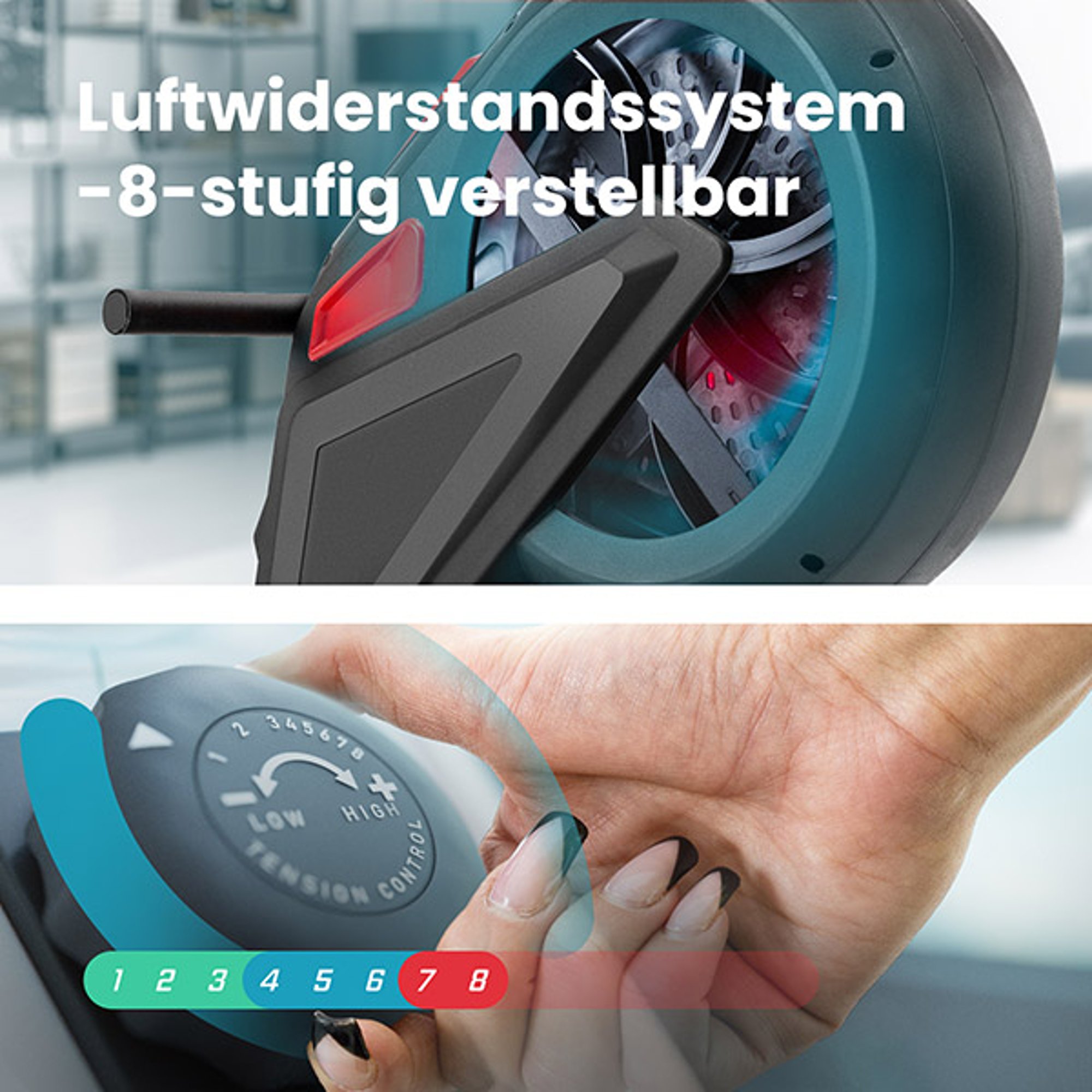 Luchtweerstandssysteem bij 070R Rush 
