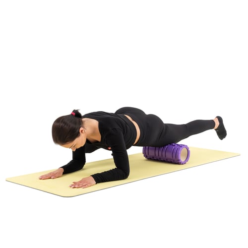 Faszienrolle mit Massagewellen