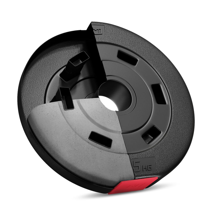 Hantelset 105kg mit Hantelbank