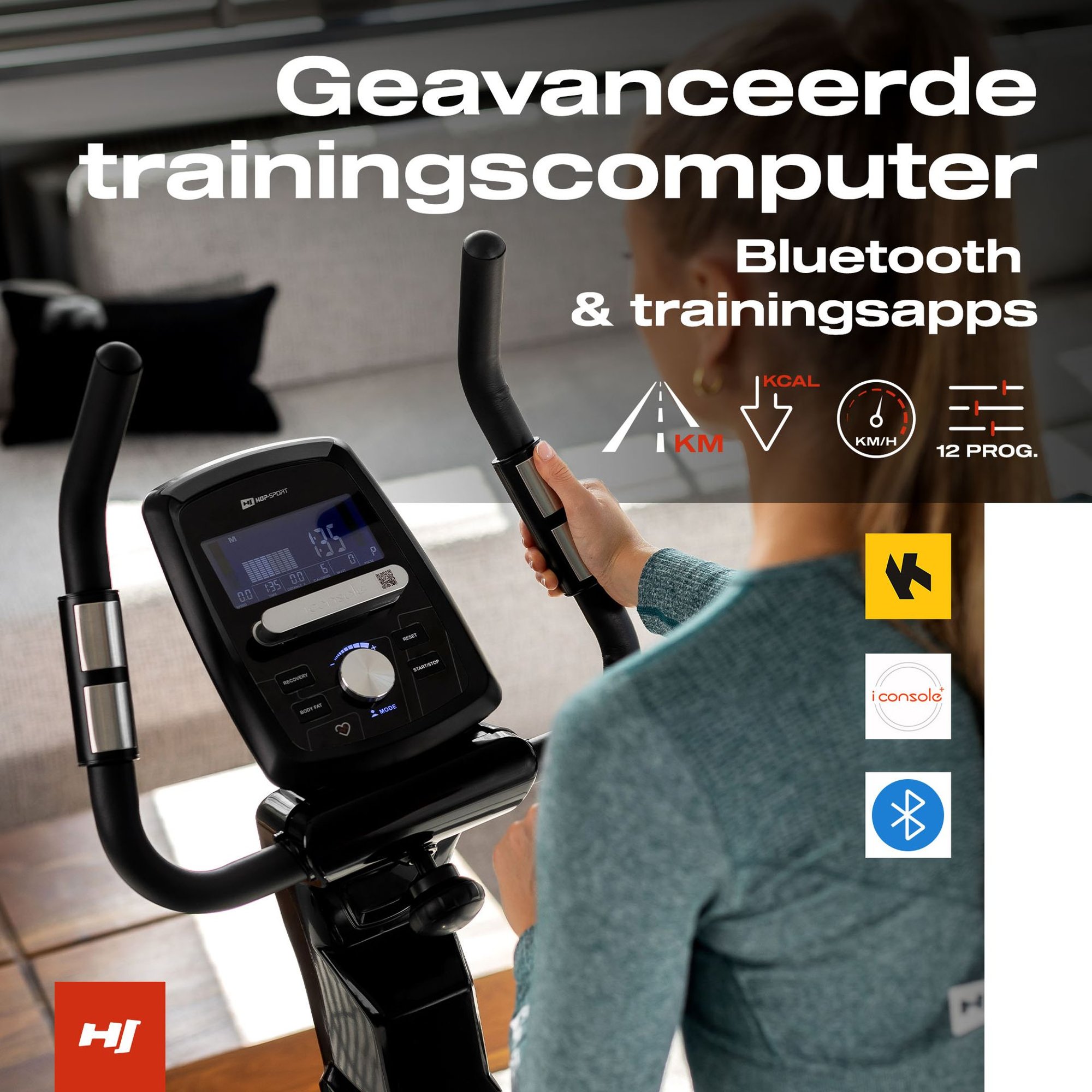 Moderne trainingscomputer met Bluetooth