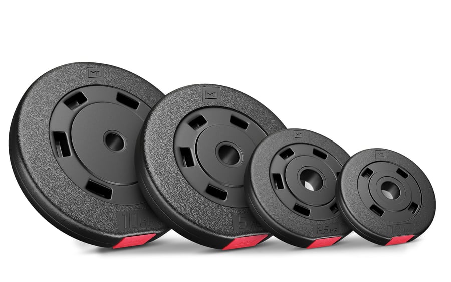 Hantelset 135kg mit Hantelbank