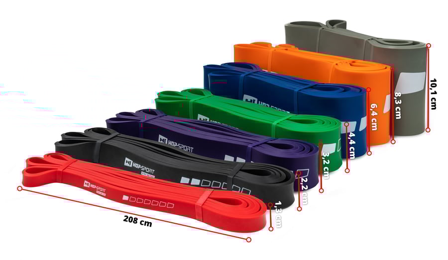 Latex-Fitnessband  32mm HS-L032