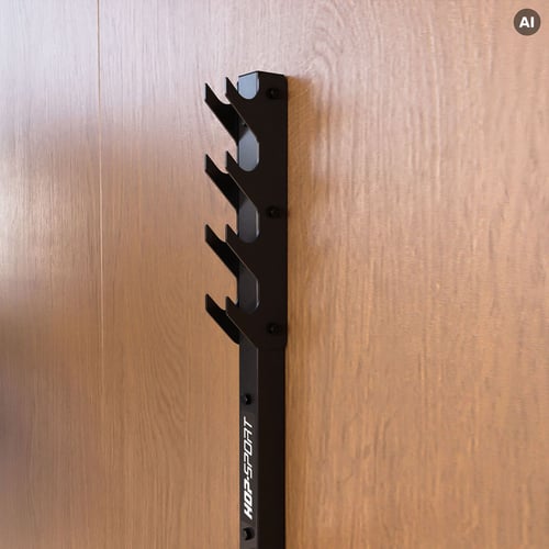 Halterstang- en schijvenhouder voor wandmontage HS-1002A_4