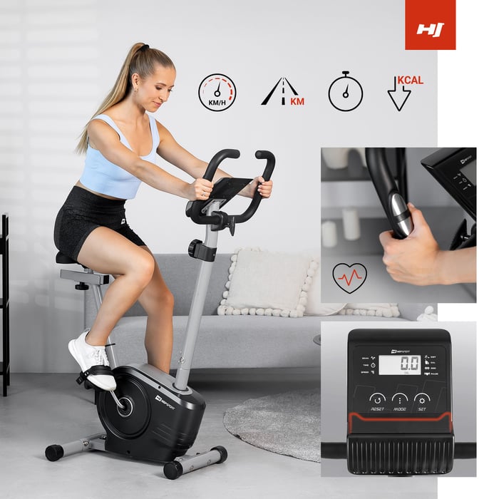 Trainingscomputer met LCD display