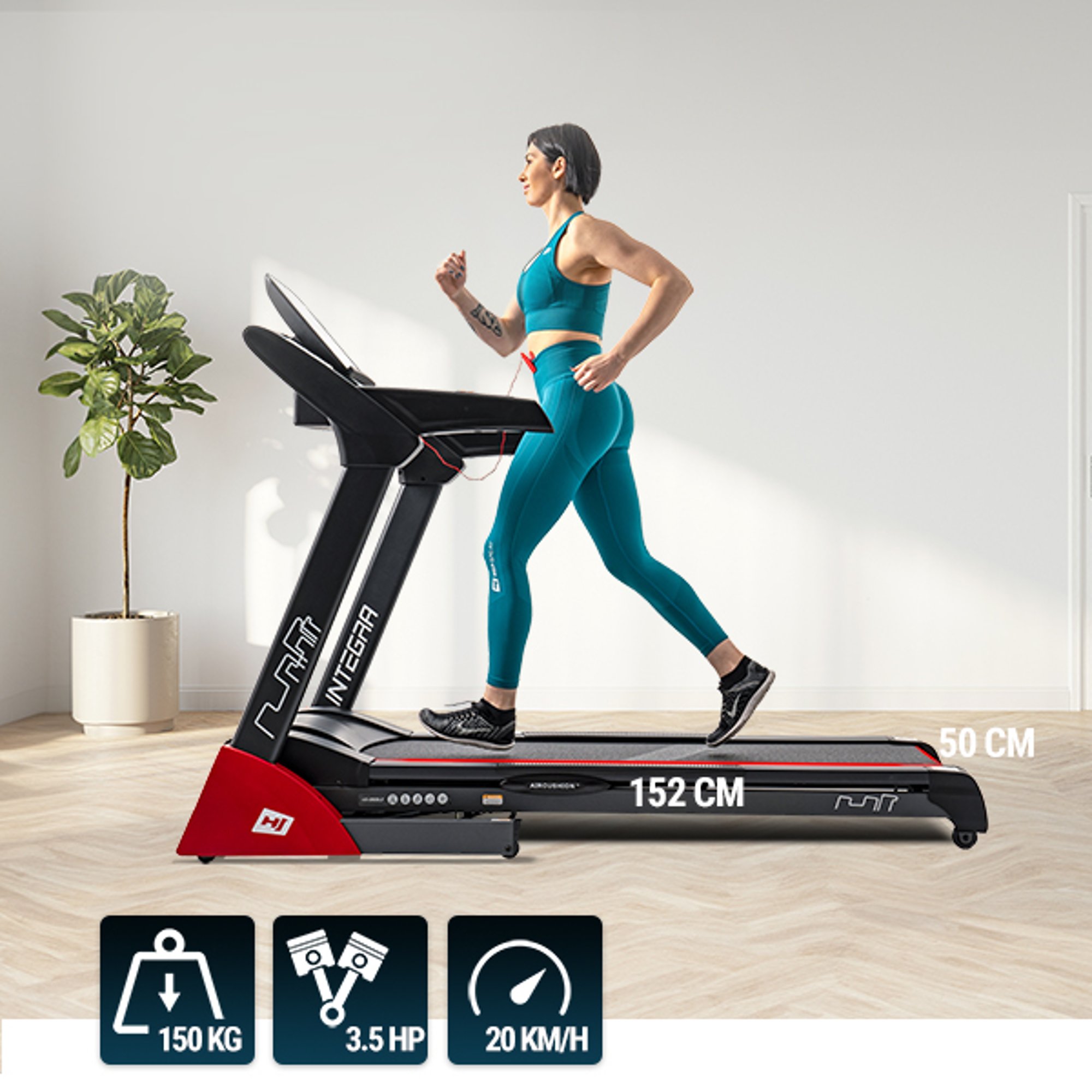 3,5 PK gelijkstroommotor met snelheid tot 20 km/u, maximale belasting is 150 kg