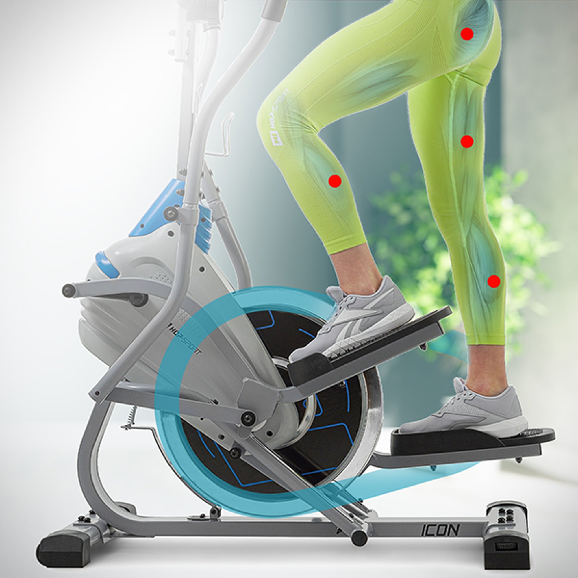 Volledige lichaamstraining op een fitnessapparaat 400B Icon