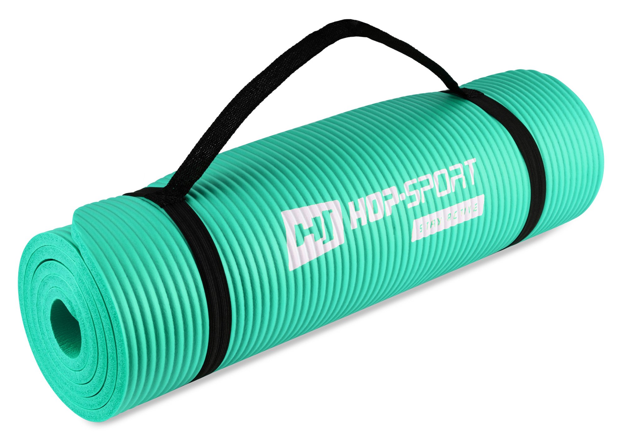 Draaggreep mat 1 cm turquoise