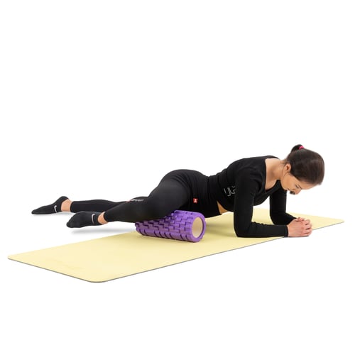 Faszienrolle mit Massagewellen