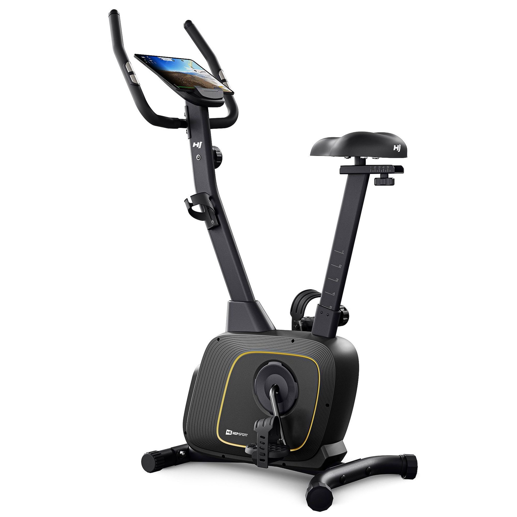 Stille en soepele Hop-Sport hometrainer met verstelbare weerstand