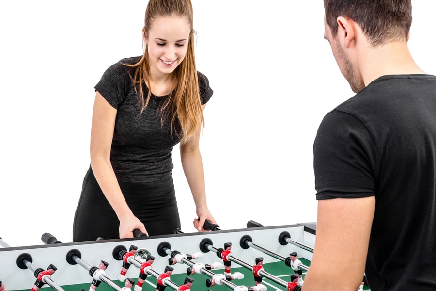 Kickertisch Evolution Silber