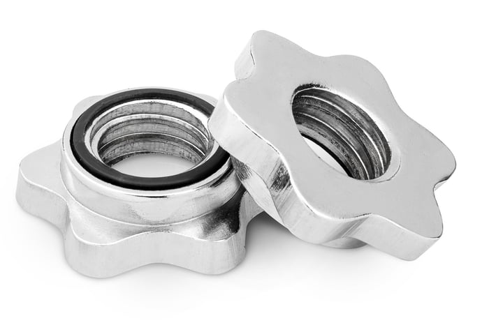 Schroefsluitingen met rubberen ring voor stabiele gewichtsbevestiging