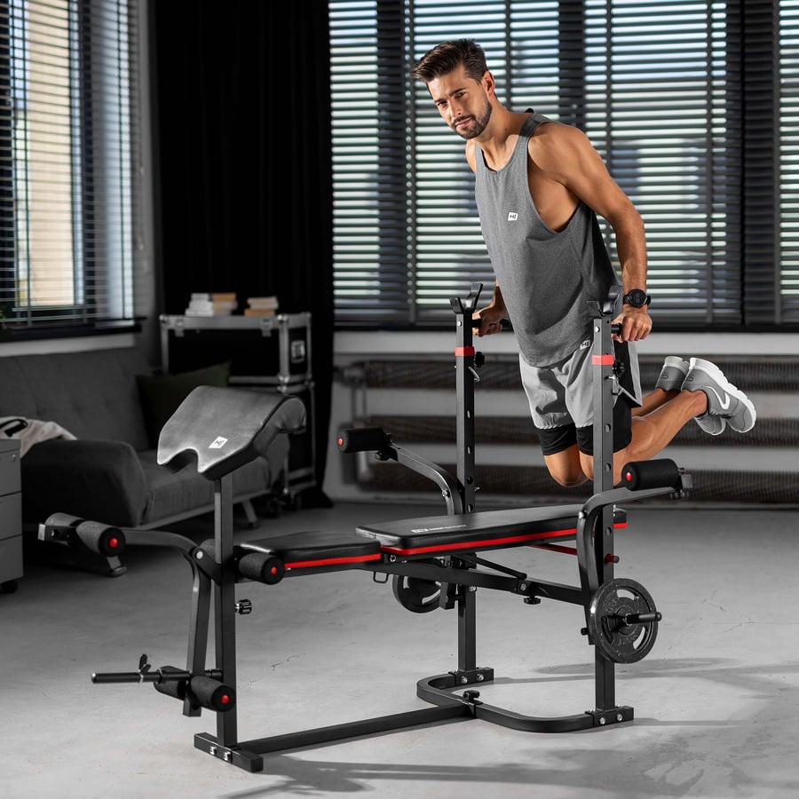 Hantelbank HS-1065HB mit Curlpu