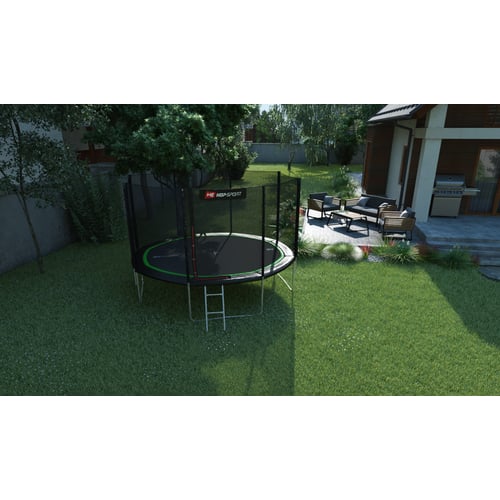 Trampolin HS-12FTA mit Außennet
