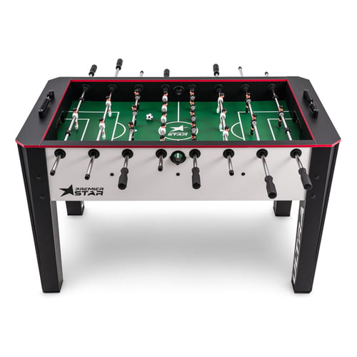 Tischkicker ULTRA- schwarz/weiß