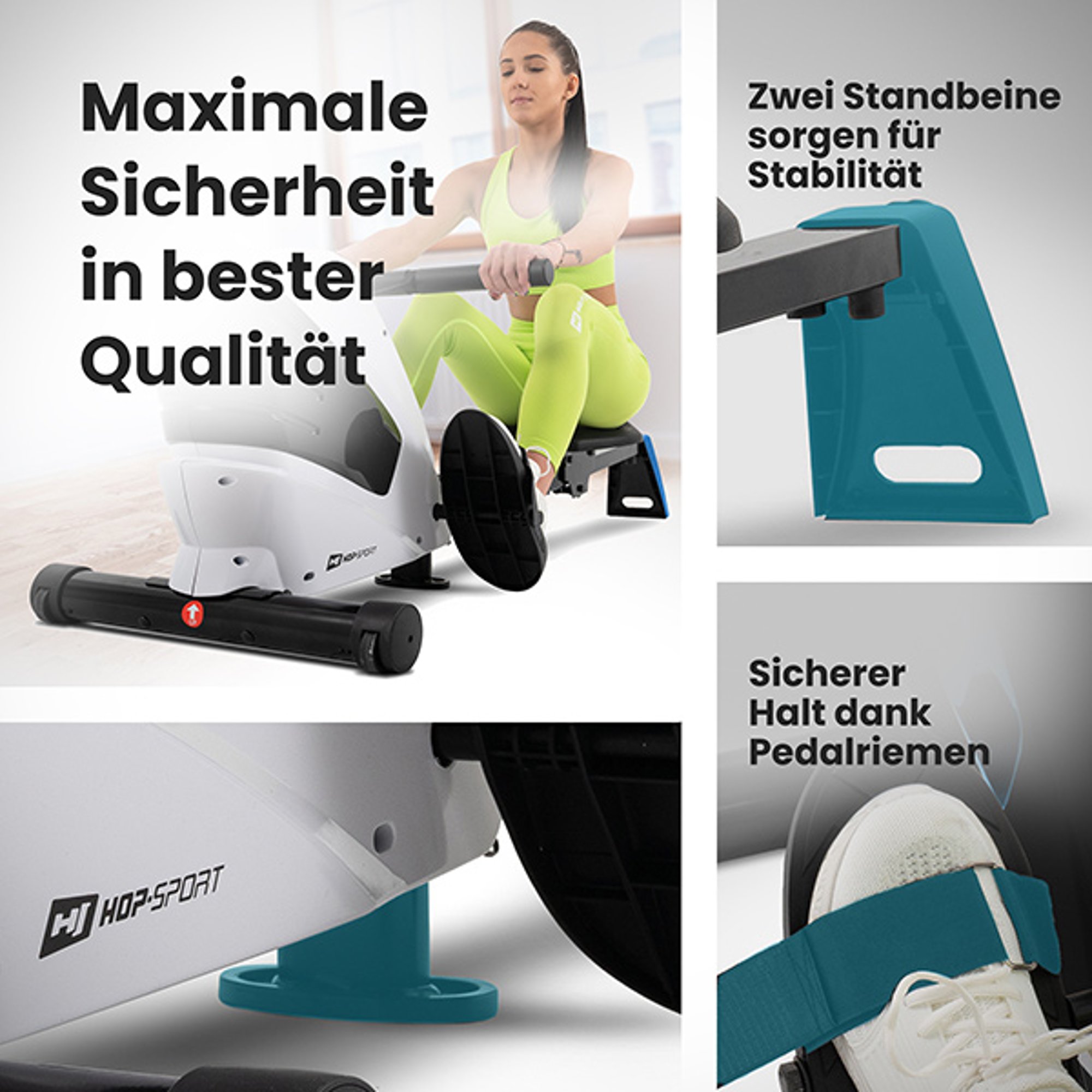 Antislip platforms met extra bevestigingsriem bij 060R Cross