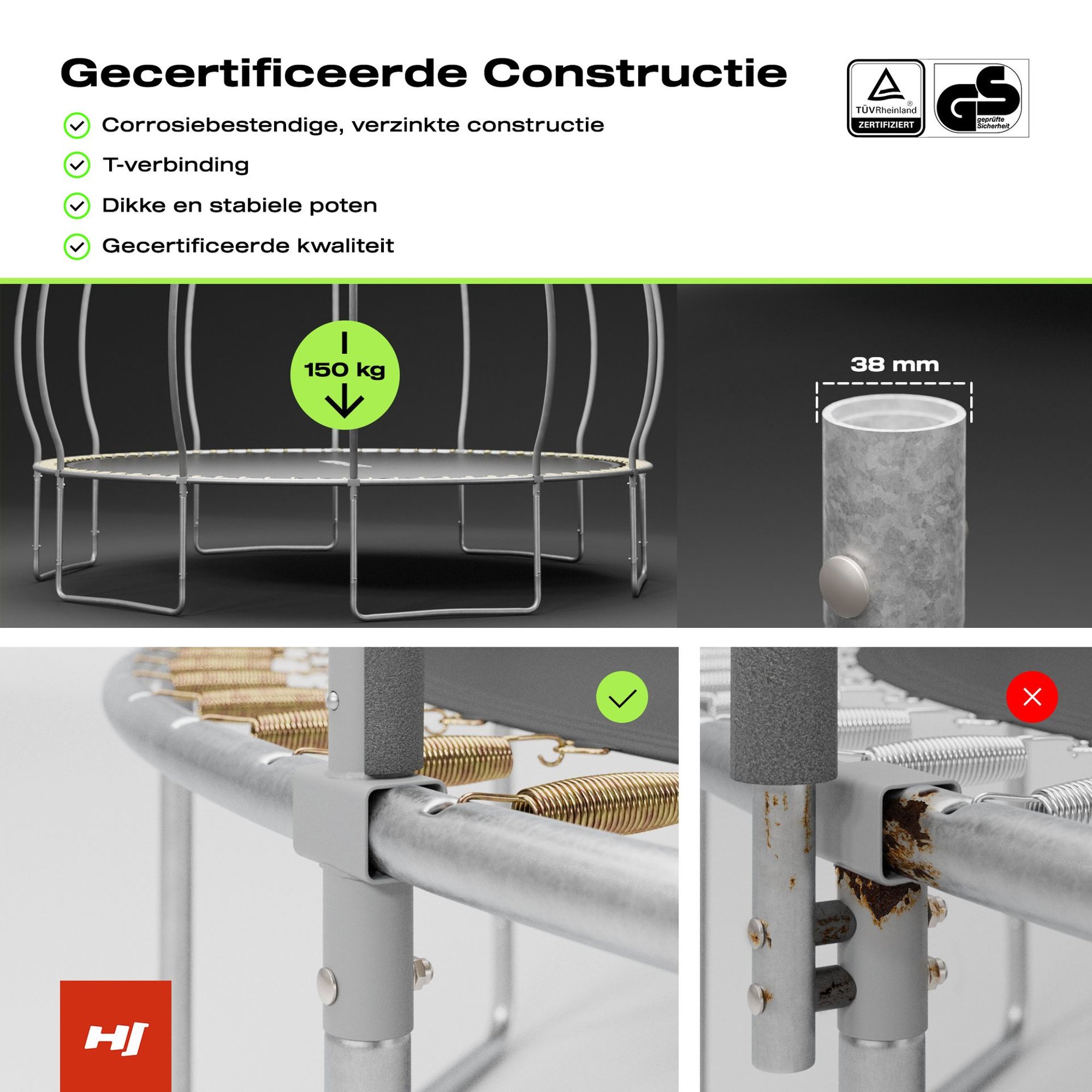 Stabiele en robuuste constructie