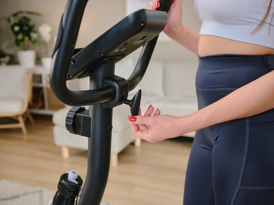 Heimtrainer HS-2080 Spark schwa