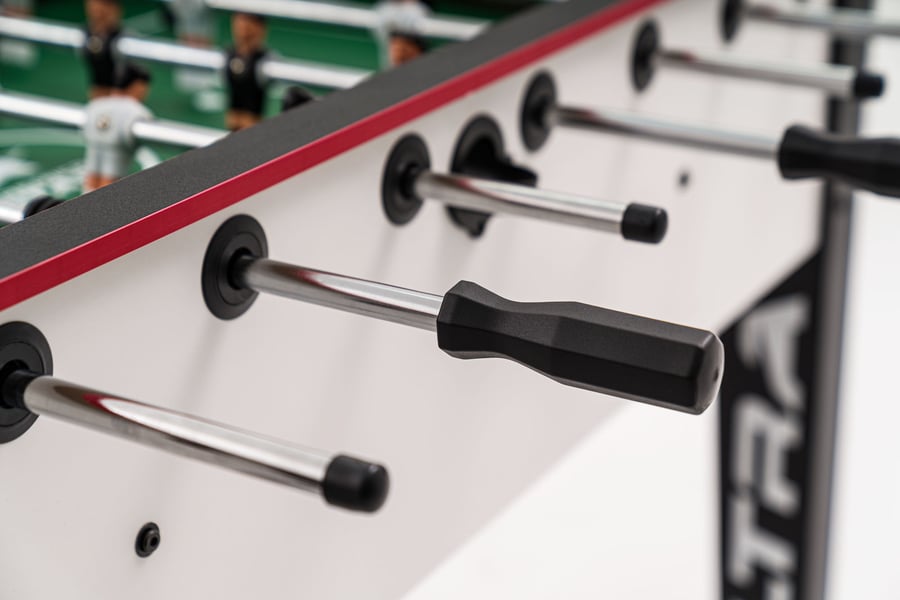 Tischkicker ULTRA- schwarz/weiß