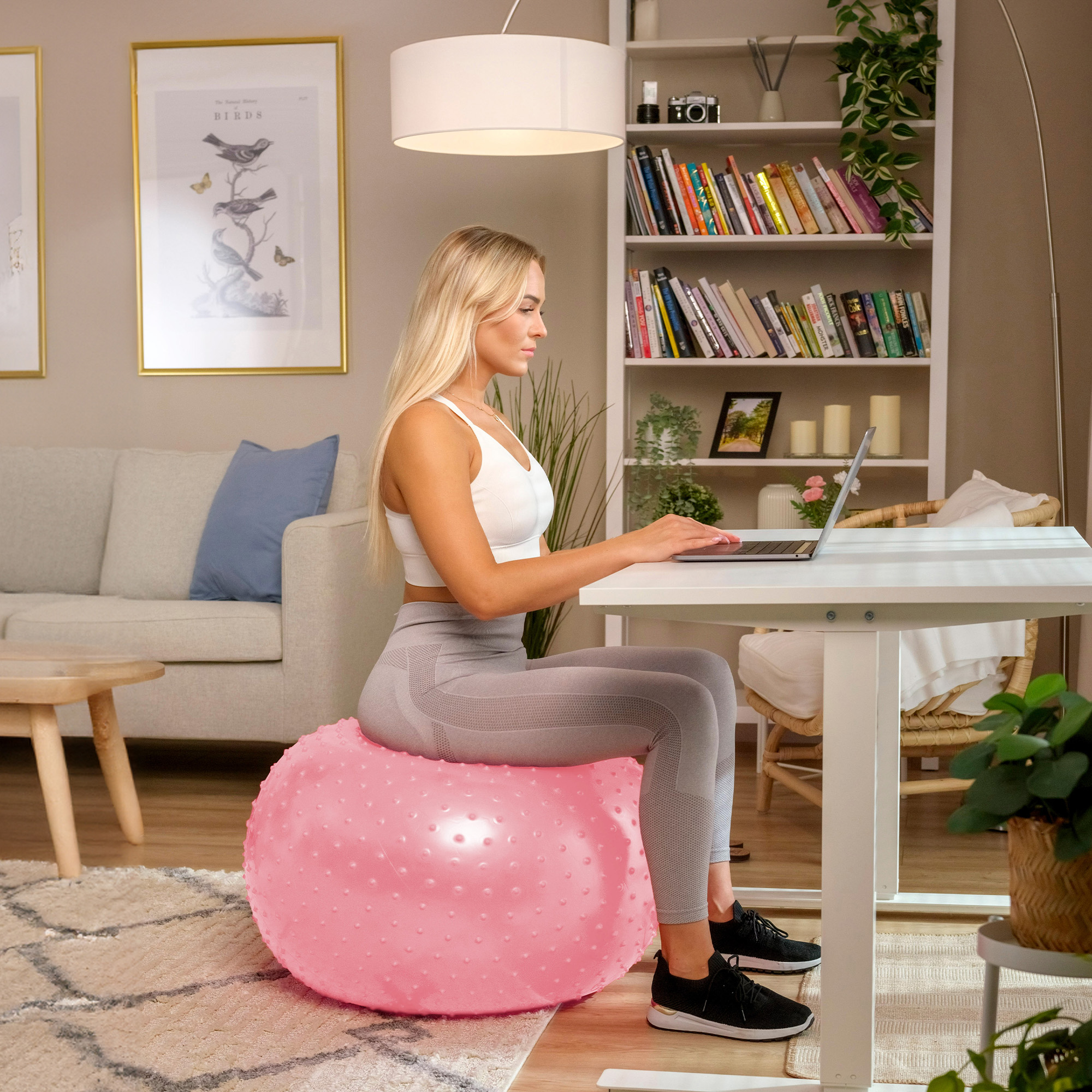 Voordelen van oefeningen met de massagebal