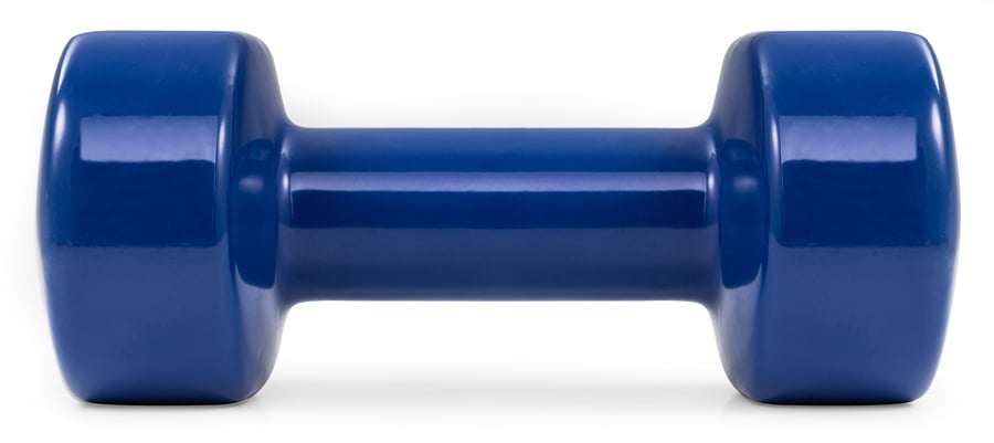 Kurzhantel 2er Set aus Vinyl 2x
